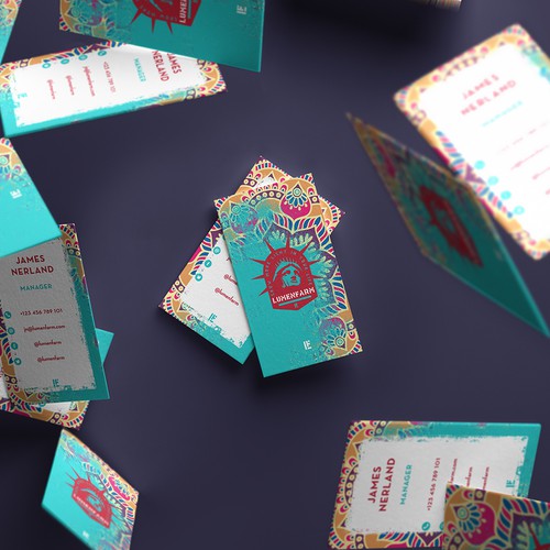 Logo & business card contest entry by steamdesign