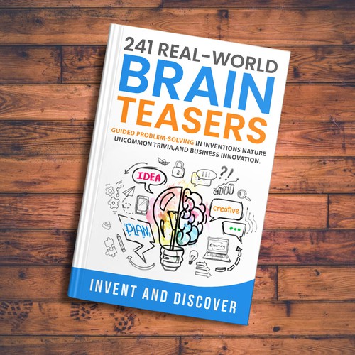 Book Cover - Creativity, Innovation, Inventions, Lateral thinking Design by Zahari Studio