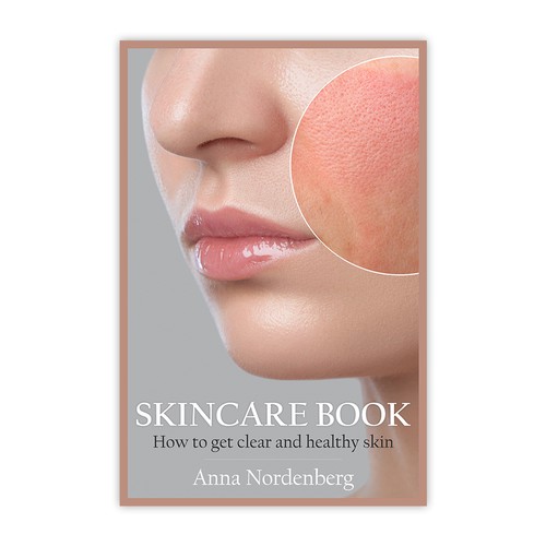 skincare book to help people with unwanted skin issues such as acne .... Design by samimkeremsayin