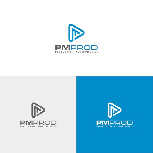 Modern and ambitious logo for a new Production Company (live recording, events production...) Design by b2creative