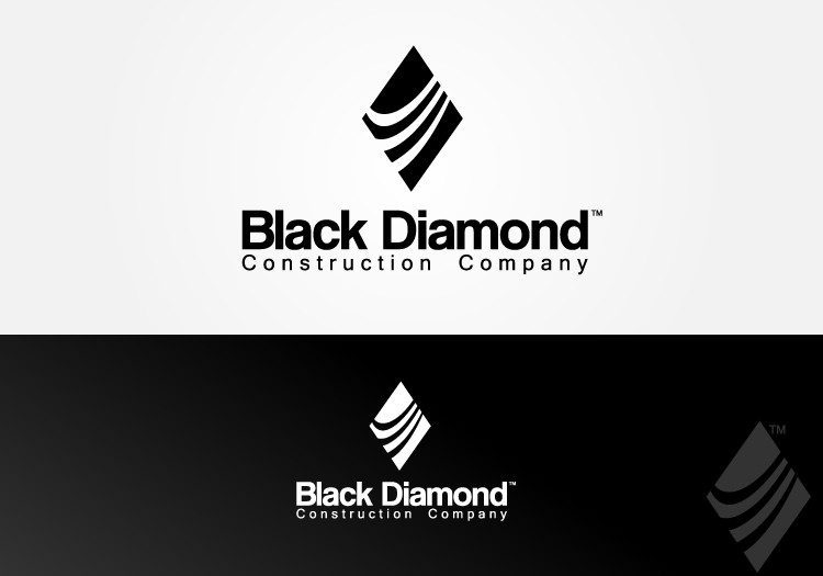 logo for Black Diamond Construction Company | Logo design contest