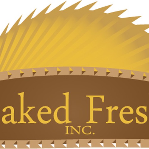 logo for Baked Fresh, Inc. Design by Konradmihat