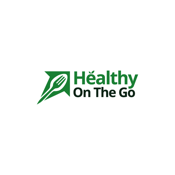 Logo concept for healthy food delivery