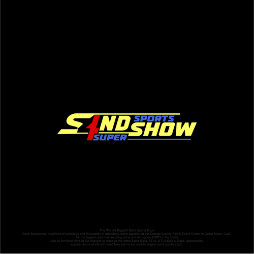 Design New Sand Sports Super Show Logo 2024 por javas_Tyo