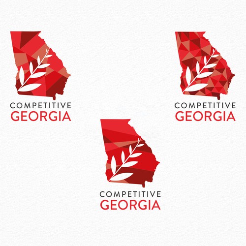 Create a logo using the state of GA as the main image underlying the
economic strength of diversity Design réalisé par Jilldreamer