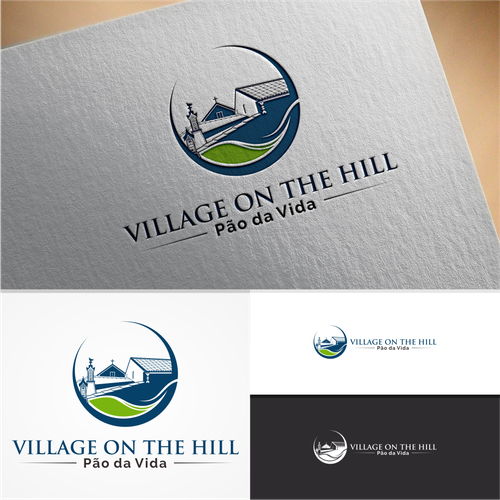 Village on the Hill-ontwerp door Spidol clasic