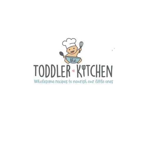 Fun logo for a food blog company focused on toddler and family nutrition and recipes. Design réalisé par meryofttheangels77