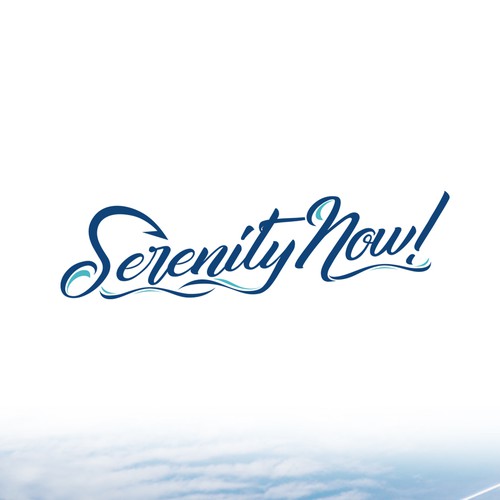 Boat Name Logo    ( Serenity Now! ) Design by Louka.