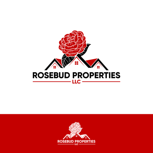 Designs Rosebud Properties Logo design contest