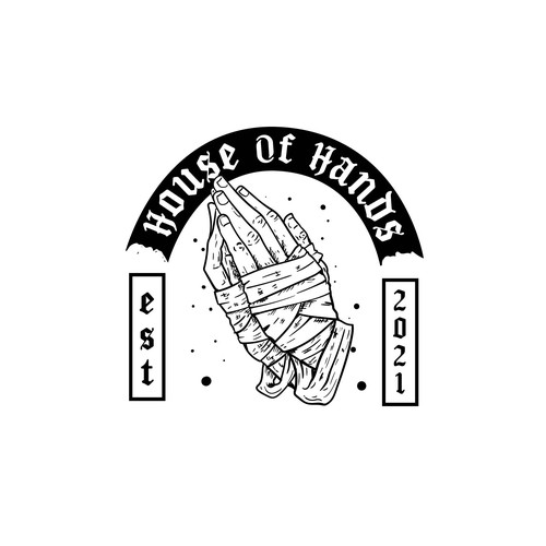 House Of Hands boxing gym logo design Design by Deduder