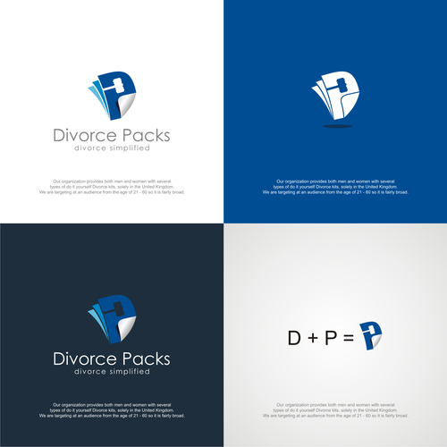 Divorce Logo  - UPDATED BRIEF, Ideally hand/computer drawn / Original Logo - Blind Filter Enabled Design by okdesignstudio