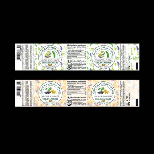 Product label contest entry by Fayee