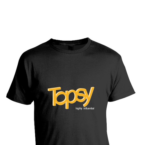 T-shirt for Topsy Diseño de GekoDesign