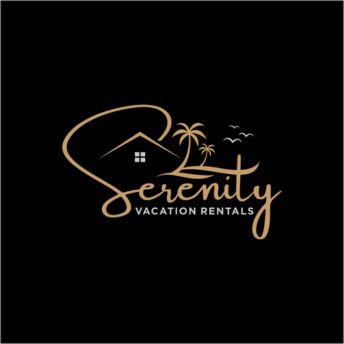 New Vacation home rentals logo for our Airbnb! Design by brkdsgn_918
