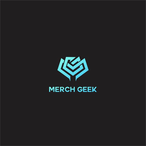 Merch Geek needs a new logo! Design by Studio.Shahbaz™