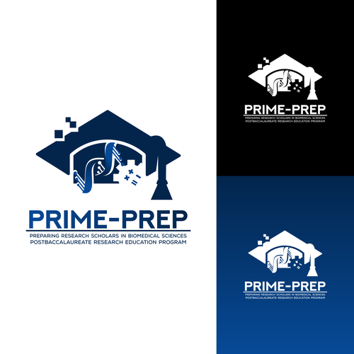 Diseño de Logo for new research/education 'PREP' prgm 4 talented young scientists from diverse backgrounds de rzaltf