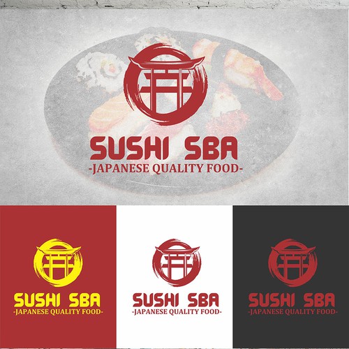 Draw a unique and simple logo for Japanese fast food restaurant. Enjoy the reward ! Design by Randy Rajavi