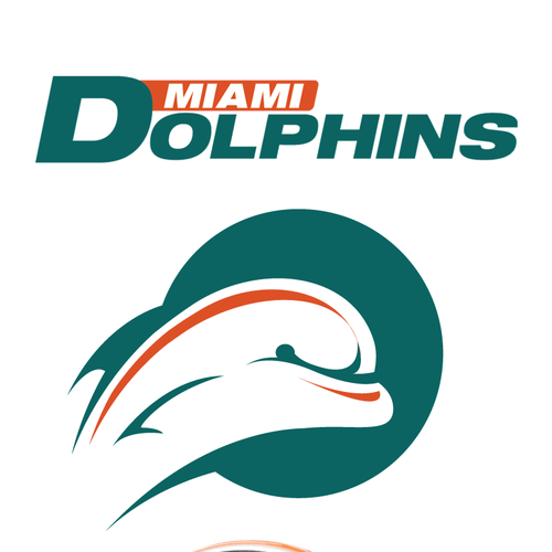 99designs community contest: Help the Miami Dolphins NFL team re-design its logo! Design réalisé par dpot