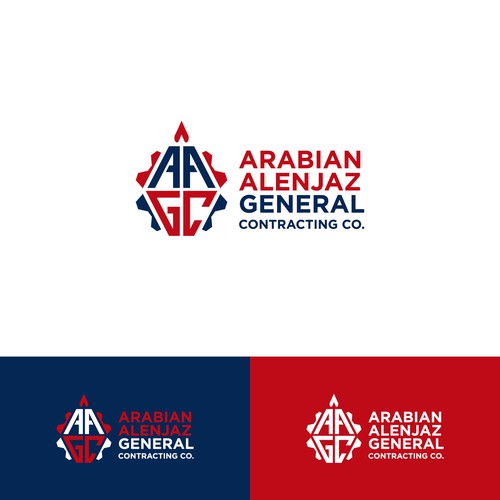“Modern Industrial Logo for AAGC – Construction & Contracting Company” Design by rzaltf