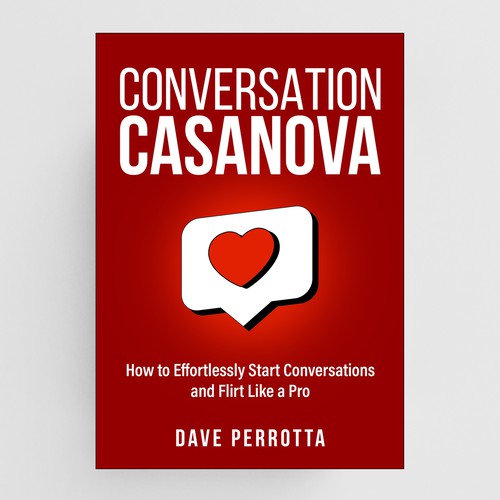 Powerful book cover for a top dating advice book for men Design by Aziel Design