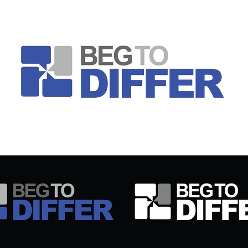 GUARANTEED PRIZE: LOGO FOR BRANDING BLOG - BEGtoDIFFER.com Diseño de David Eggington