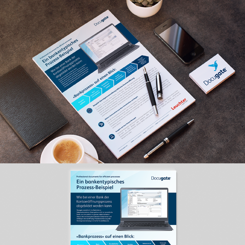 Brochure contest entry by Ariesta Designs