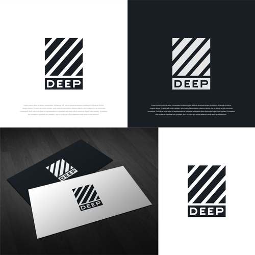Designs Merchandise logo with wellness and deep philosophy Logo
