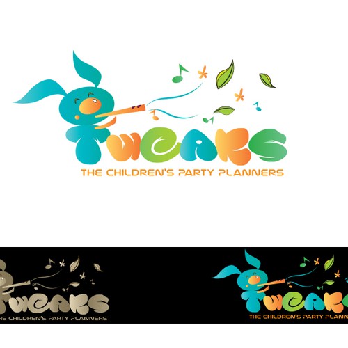 logo for Tweaks - The Children's Party Planners Design by Wessam_e