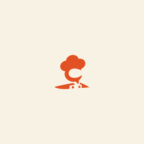 "CHEF": Food & Cooking Social Media Logo Design by Ikim