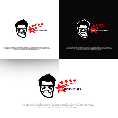 Design di LOGO - Rock Star Laser Teeth Whitening di BrianCalle™