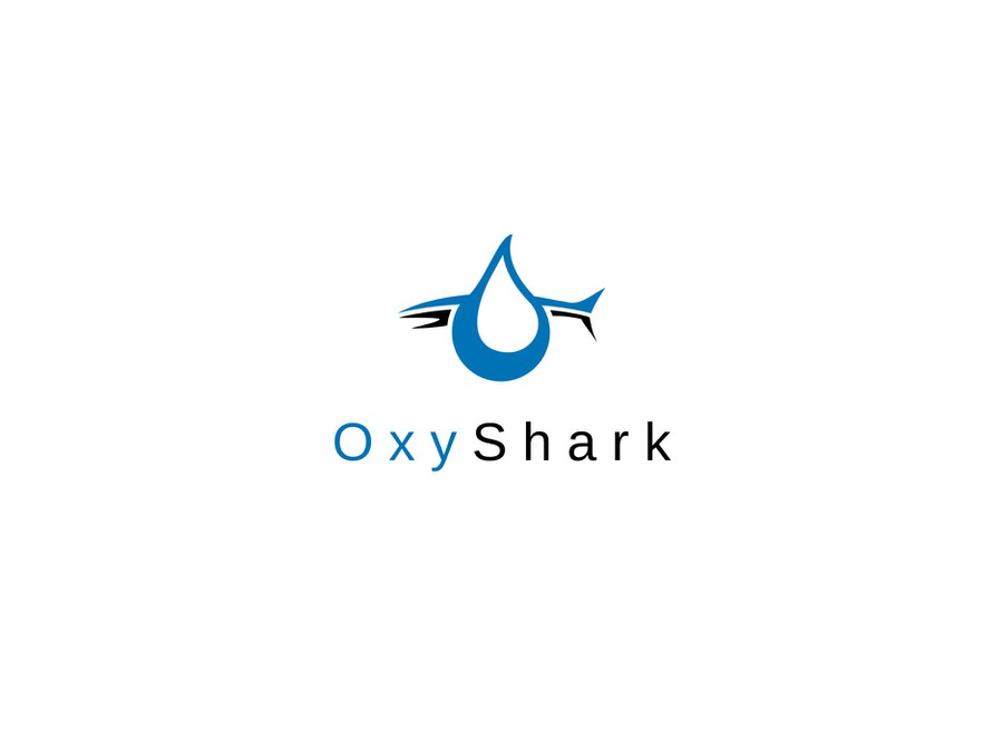 Create a logo for a wastewater treatment plant named OxyShark Logo