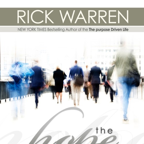 Design Rick Warren's New Book Cover Diseño de Nazar Parkhotyuk