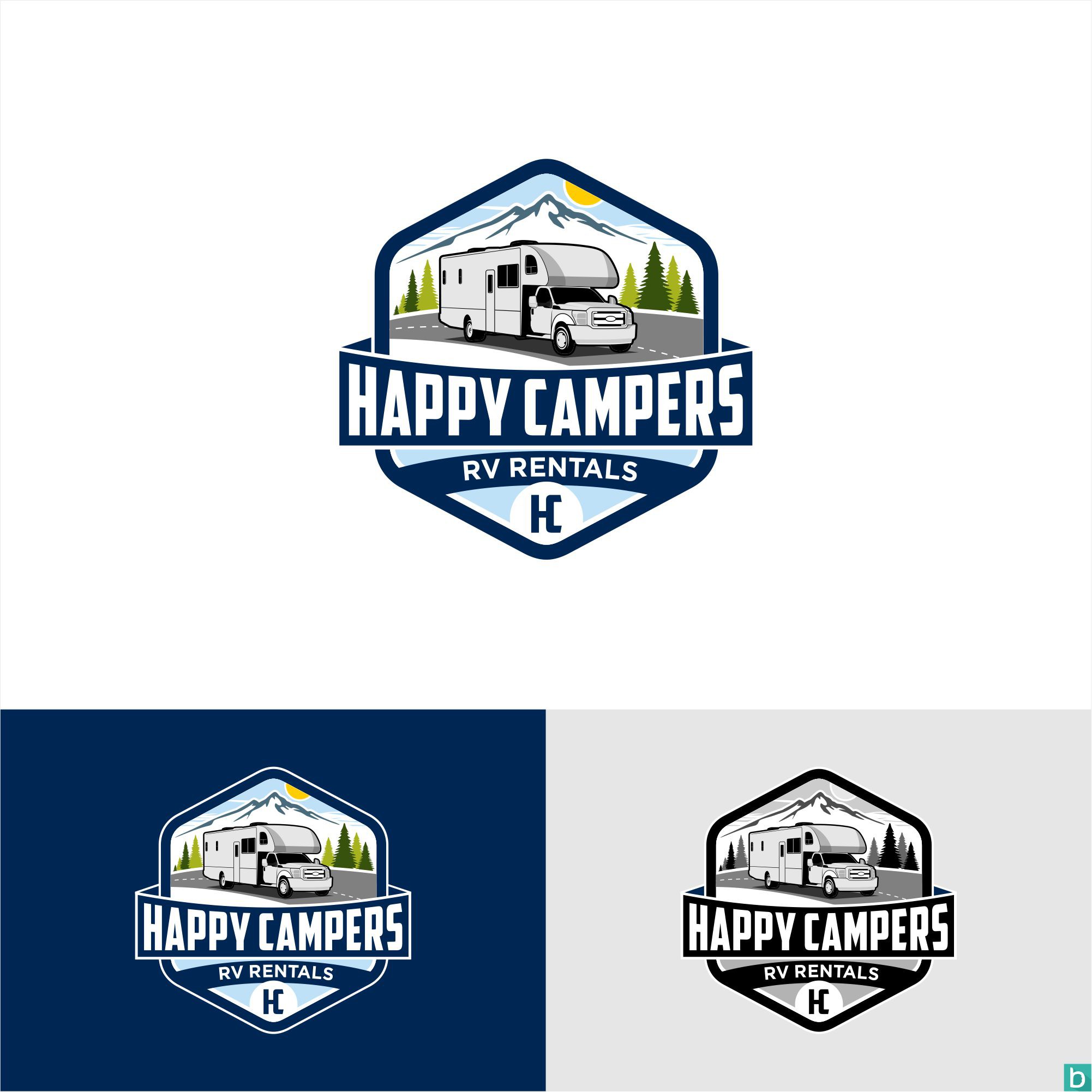 Camper Logos - Free Camper Logo Ideas, Design & Templates