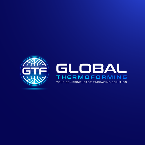 GTF Semiconductor packaging logo Design by dimilif