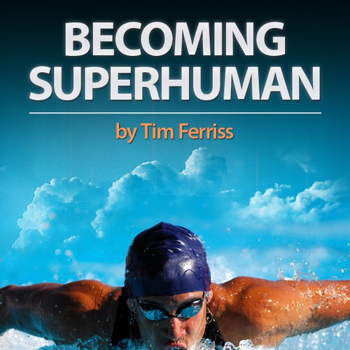 "Becoming Superhuman" Book Cover Ontwerp door set4net