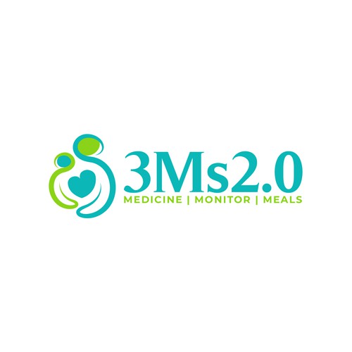 Logo for National Type 1 Diabetes Behavioral Health Research Study “3Ms 2.0” Design by Astart