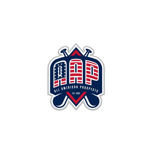 CengkelingさんのAll American Prospects Baseball logo design!デザイン