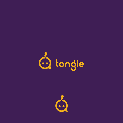 Design di Design Tongie's brand which is an A.I. boosted, language teaching mobile app di odle