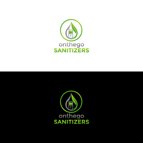 New Sanitizer Product needs clean, modern, approachable logo to communicate state-of-the-art product Design by CHICO_08