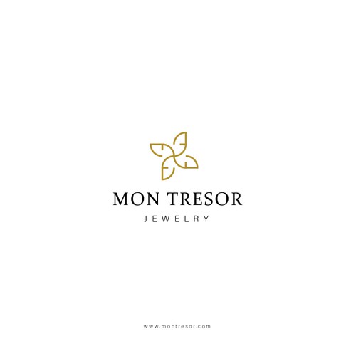 Unique Jewellery brand logo design Design by One Frame