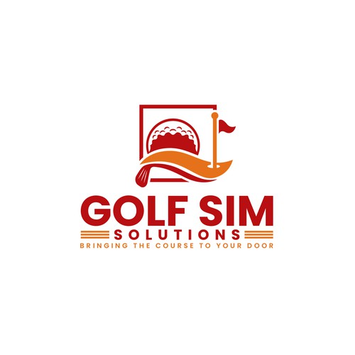 Tee Off Your Creativity: Golf Simulator Logo Design Challenge Design by ridwanted