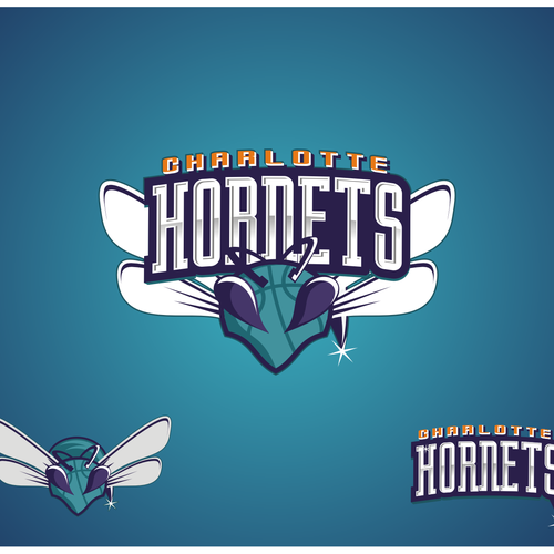 Community Contest: Create a logo for the revamped Charlotte Hornets! Design by ✒️ Joe Abelgas ™