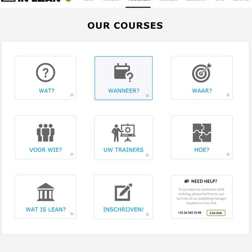 Website Design for Lean Trainers’ Online Training Platform Design von OMGuys™
