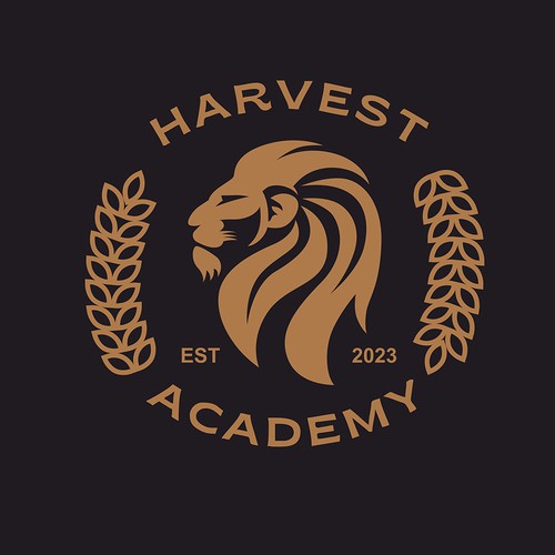 Harvest Academy Lions Mascot Design by epu