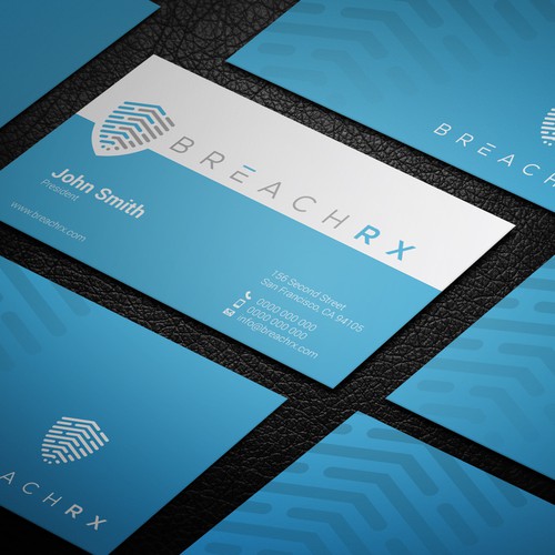 Professional B2B Card for Cyber Security Software Company Design by kaylee CK