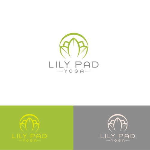 Lily pad yoga for the good of humankind and the world Logo business card contest 99designs