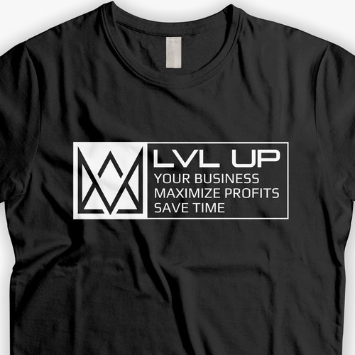 New Shirt Design for LVL Up Imaging Design réalisé par H A N A