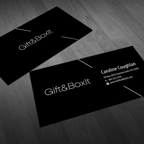 Gift & Box It needs a new stationery Ontwerp door NerdVana