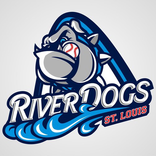 New "Riverdogs" logo for a kids baseball and soccer team / club Design by -RZA-