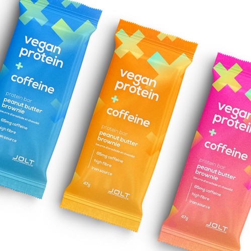 Design a modern, catchy package for a healthy premium energy bar Design by ░md